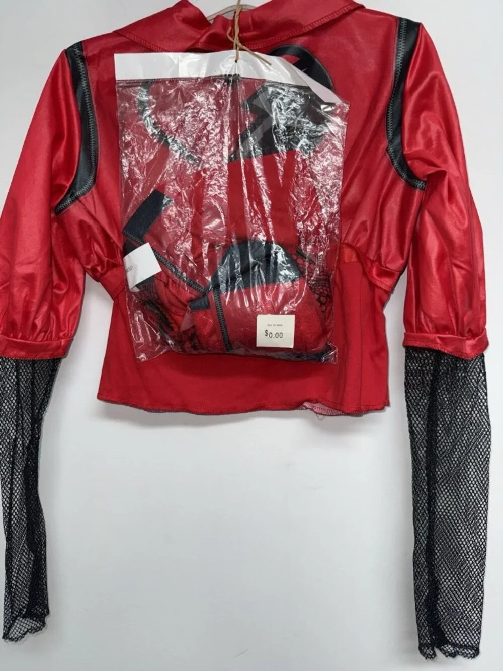 Disney Descendants 4 Rise Of Red Costume Girls Deluxe Halloween Outfit L 10 12 - Picture 7 of 8